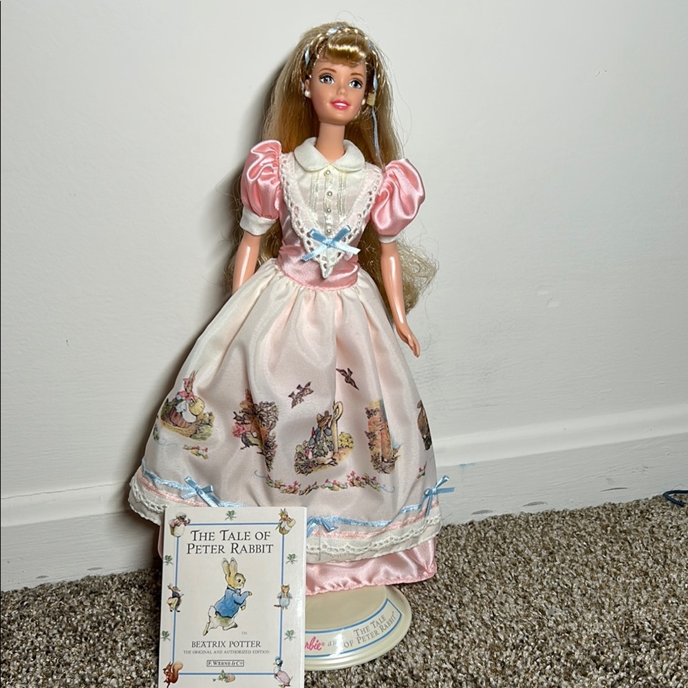 Vintage Pink Peter Rabbit Barbie